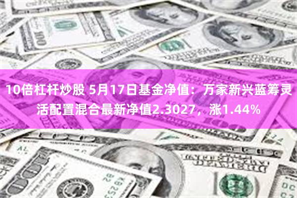 10倍杠杆炒股 5月17日基金净值：万家新兴蓝筹灵活配置混合最新净值2.3027，涨1.44%