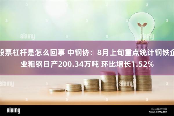 股票杠杆是怎么回事 中钢协：8月上旬重点统计钢铁企业粗钢日产200.34万吨 环比增长1.52%