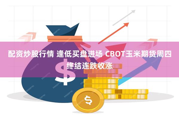 配资炒股行情 逢低买盘进场 CBOT玉米期货周四终结连跌收涨