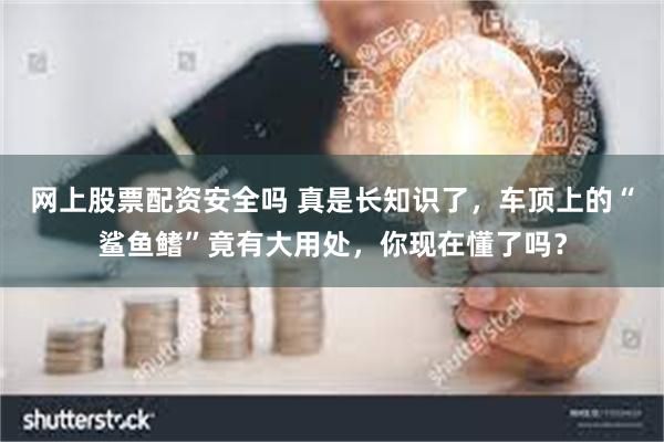 网上股票配资安全吗 真是长知识了，车顶上的“鲨鱼鳍”竟有大用处，你现在懂了吗？