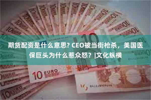 期货配资是什么意思? CEO被当街枪杀，美国医保巨头为什么惹众怒？|文化纵横