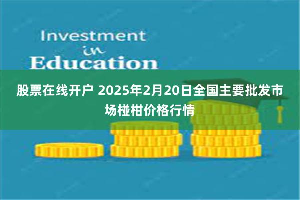 股票在线开户 2025年2月20日全国主要批发市场椪柑价格行情